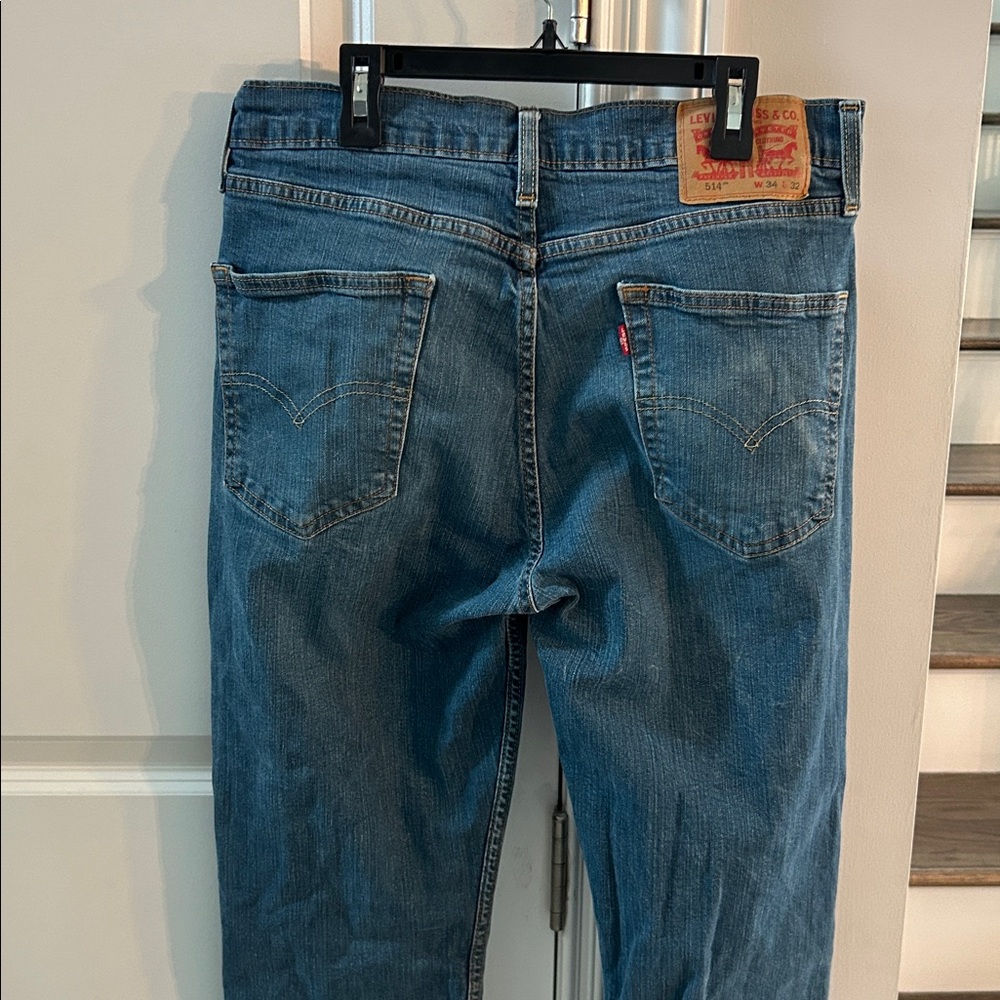 Levi's Classic Blue Jeans 514 men’s 34 x 32